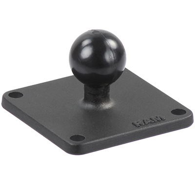 RAM MOUNTS B-KOKO 1.0" KUULA, 4 KIINNITYSAUKON 2.0" X 2.0" ALUSTA