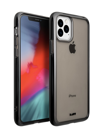 Crystal-x iphone 11 pro max -suojakuori - black crystal