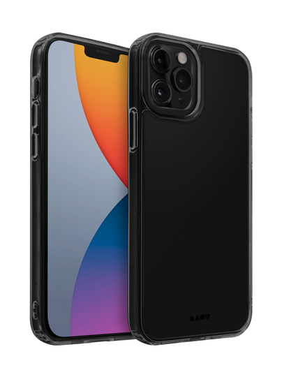 Crystal-x iphone 12 mini -suojakuori - black crystal