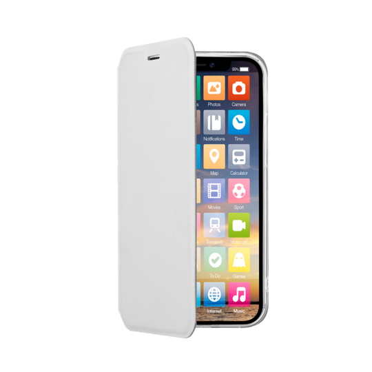 SCREENOR CLEVER IPHONE 12 / 12 PRO VALKOINEN