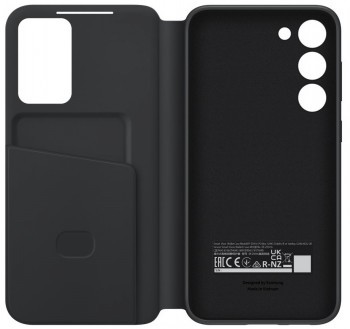 SAMSUNG CLEAR VIEW WALLET COVER S23+ BLACK