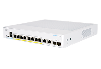 CBS350 Managed 8p GE FPoE Ext PS 2x1G Co
