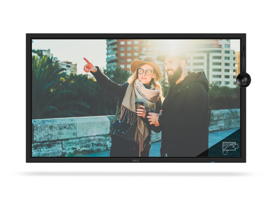 NEC 86" C861Q SST UHD IPS 350 NITS 24/7 TOUCH, OPS, PROTECTIVE GLASS, SHADOWSENSE
