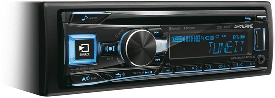 Alpine CDE-193BT 1DIN soitin
