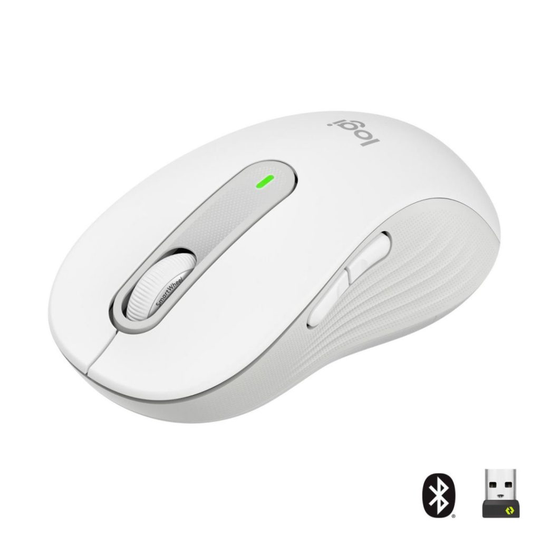LOGI M650 L Wireless Mouse OFF-WHT EMEA