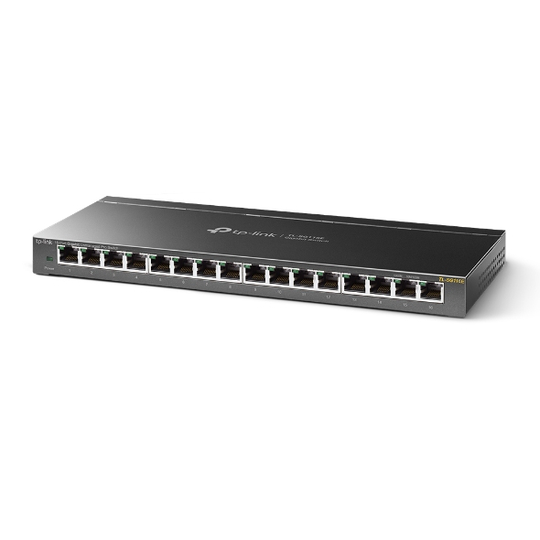 TL-SG116E, 16-Port Gigabit Unmanaged Pro Switch, Black
