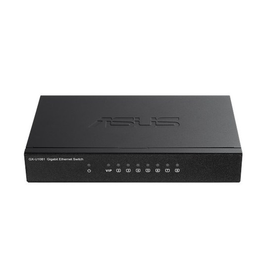 8 Gigabit Ports Plug-n-Play Compact Size Switch
