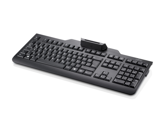 FUJITSU KB100 SMARTCARD KEYBOARD NORD BLACK