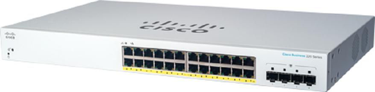 Bus 220 SmtSwitch 24p GE PoE 4x1G SFP