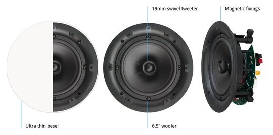 Q Acoustics QI65S In-ceiling kaiutin