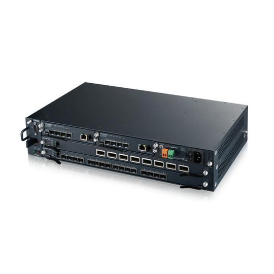 ZYXEL IES4204M, 2U 4-SLOT TEMPERATURE-HARDENED CHASSIS MSAN WITH TWO DC POWER MODULE AND FAN MODULE,
