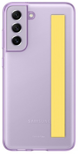 SAMSUNG CLEAR STRAP COVER LAVENDER S21 FE