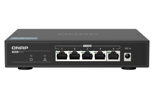 5 Port 2.5Gbps Auto Negotiation (2.5G/1G/100M) Unmanaged