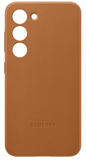 SAMSUNG LEATHER COVER S23 CAMEL