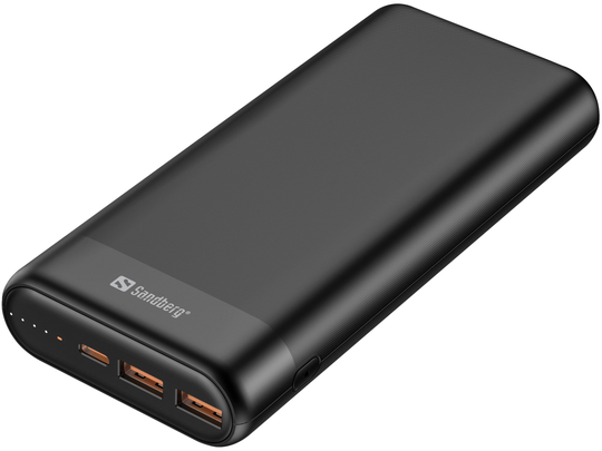 SANDBERG Powerbank 20000 PD65W+2xQC3.0