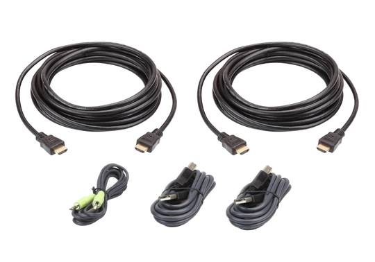 Cable KIT DUAL HDMI /USB/SP L:3M