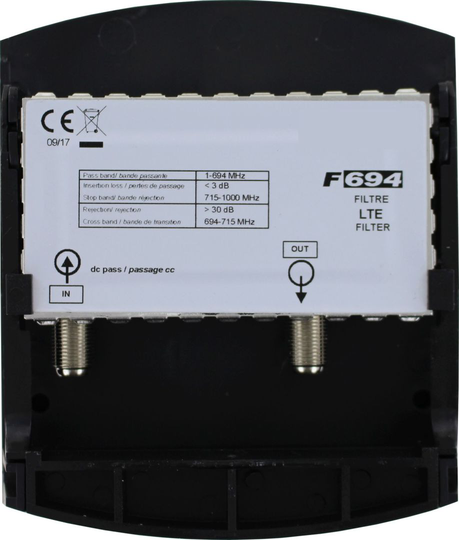 Maximum LTE 700 Filter CH48 / 694