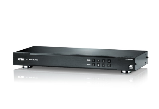 4x4 4K HDMI Matrix Switch, 19-pin, Dolby True HD & DTS HD