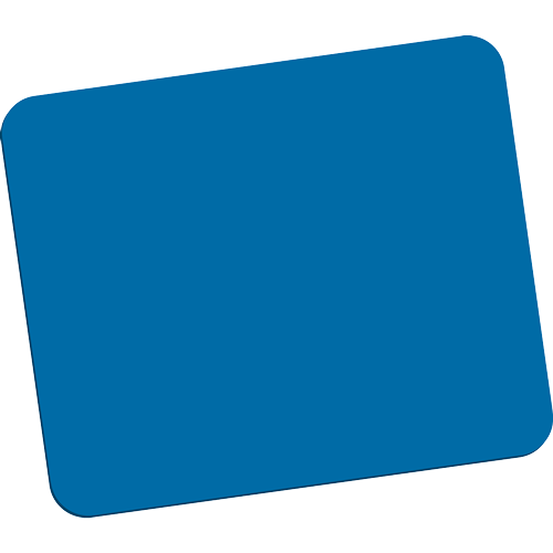 FELLOWES ECONOMY MOUSE PAD /BLUE