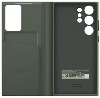 SAMSUNG CLEAR VIEW WALLET COVER S23 ULTRA KHAKI