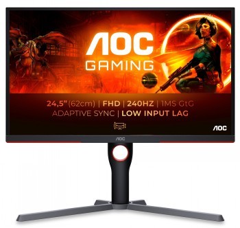 AOC 25G3ZM 25" FHD VA HAS DP/HDMI 240HZ FREESYNC