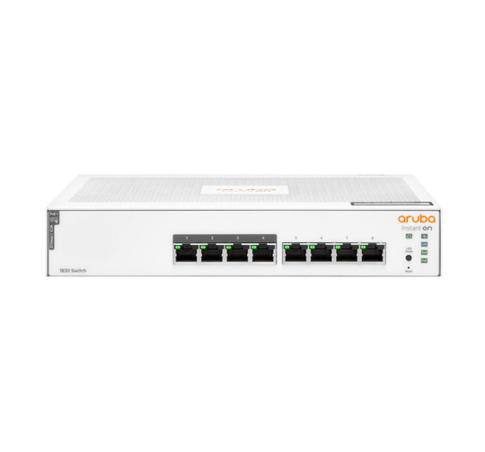 HPE Aruba Switch IOn 1830 8G 65W EU En