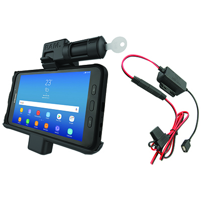 RAM Mounts Locking Powered Cradle