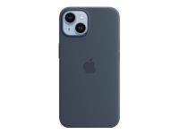 APPLE IPhone 14 Sil Case MgS Storm Blue
