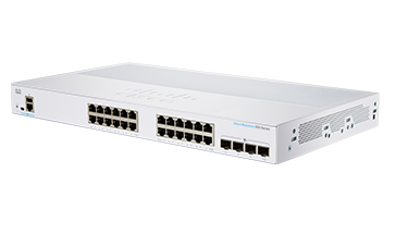 CISCO CBS350 Managed 24-port GE 4x1G