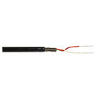 Flexible microphone cable 2 x 0.08 mm2