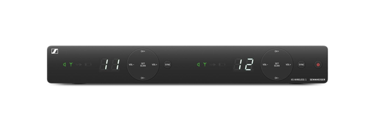 SENNHEISER EM-XSW 1 DUAL-E WIRELESS RECEIVER SET